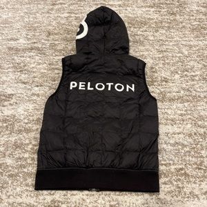 Peloton Black Puffer Vest Womens Size Large
